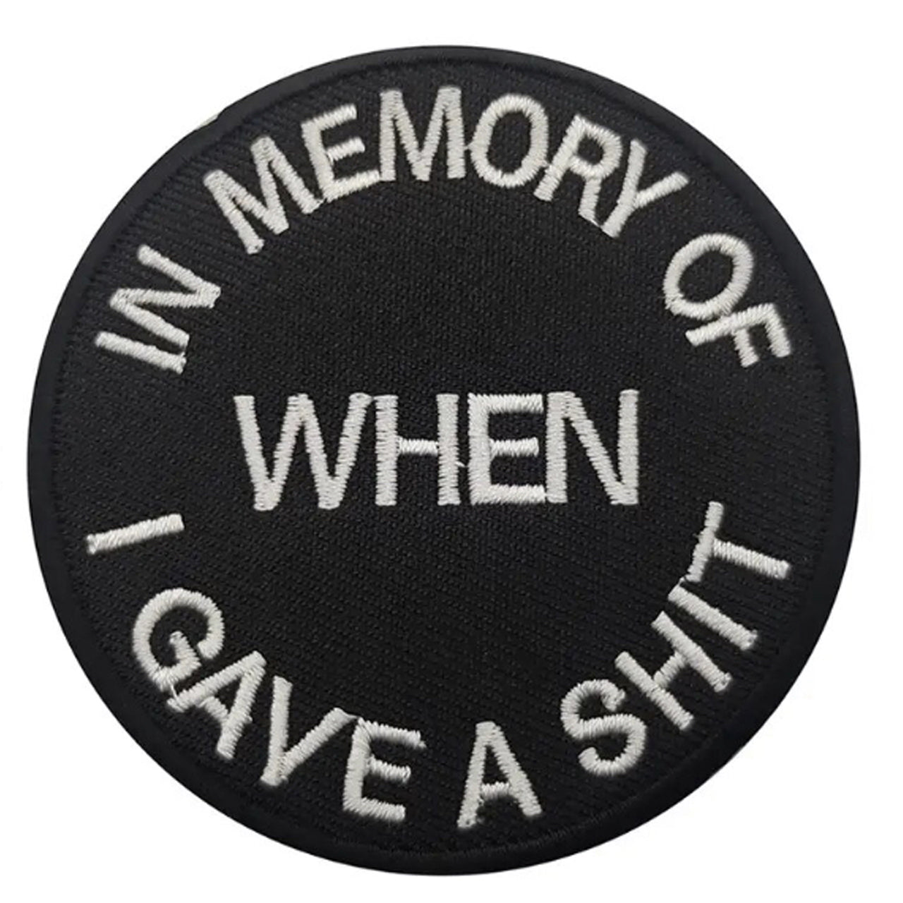 In Memory Of Embroidery Velcro Backed Morale Patch – Defence Q Store