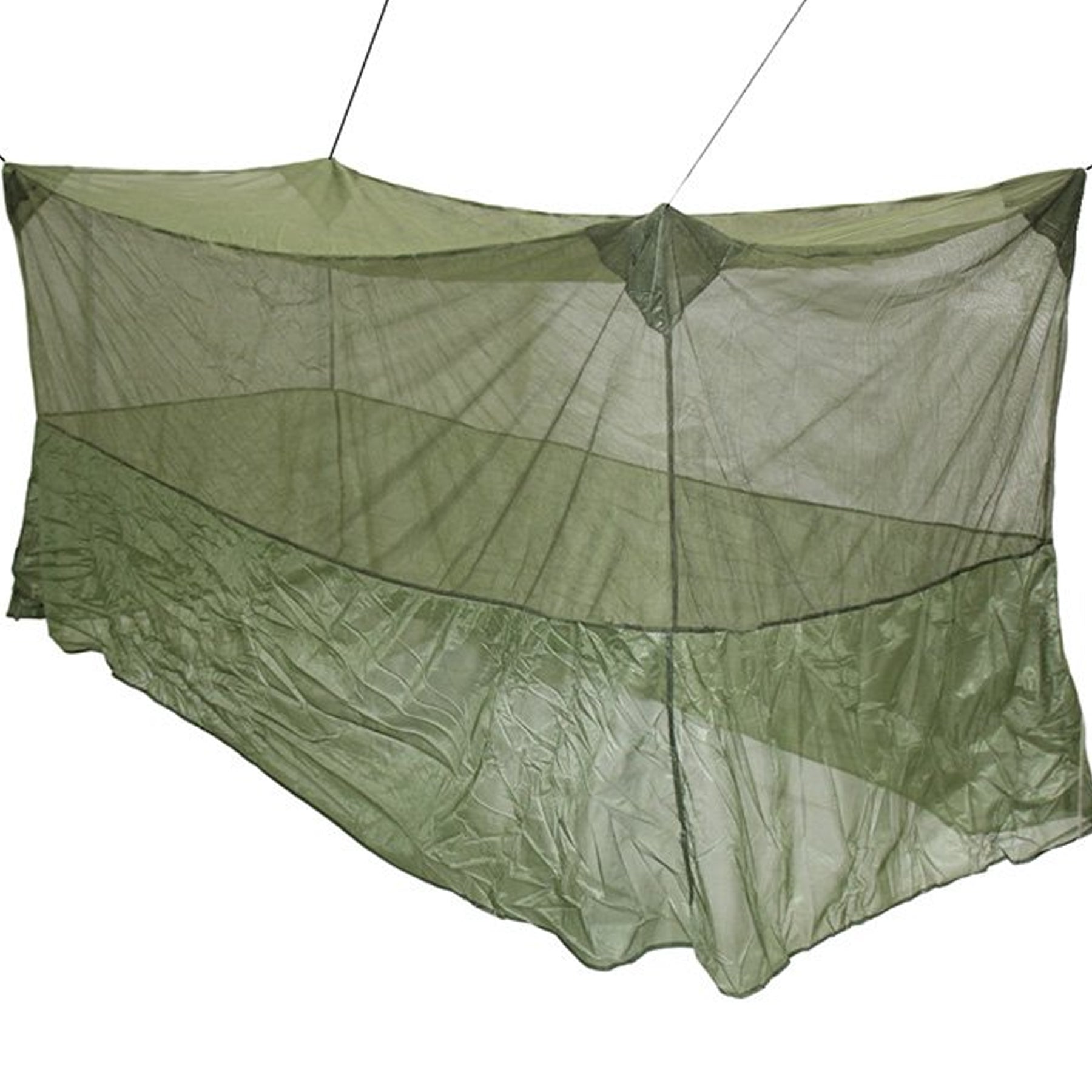 The Insect Net Protector features:

Offers protection against mosquitos and other disease carrying insects
Material 100% polyester
Lightweight and very strong
Proven design intergrates with issue Hoochie
The four top corner tie cords are 2.5mm and are 185cm long with the ends of cord heat sealed www.defenceqstore.com.au