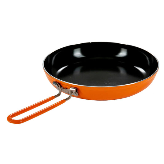 Jetboil's new non-stick Summit Skillet packs the performance of your kitchen pans into a trail-ready solution. Not only does it improve your backcountry cooking versatility, the turner nests into the handle for compact and lightweight travel. After all, your meals on the trail deserve to be just as good as your adventures. www.defenceqstore.com.au