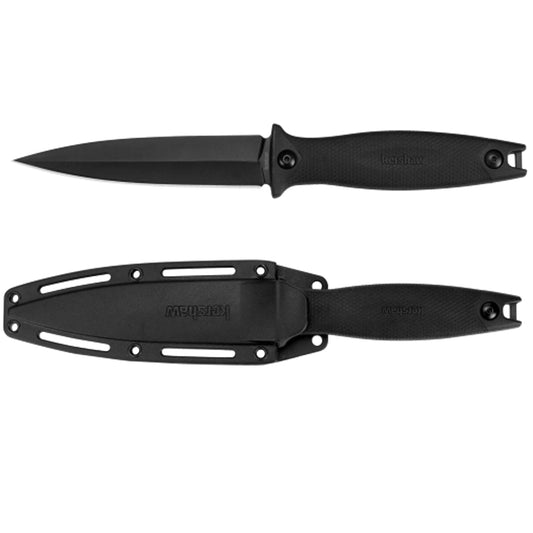 This updated version of the boot knife features a single-edged blade with a non-reflective black-oxide finish. It comes with a dual-carry molded sheath with a clip for convenient belt carry and slots to add your own leg carry straps. For additional versatility, the knife comes with a lanyard hole. Discreet and concealable for tactical use and personal protection, the Secret Agent is also viable for a variety of utility purposes. www.defenceqstore.com.au