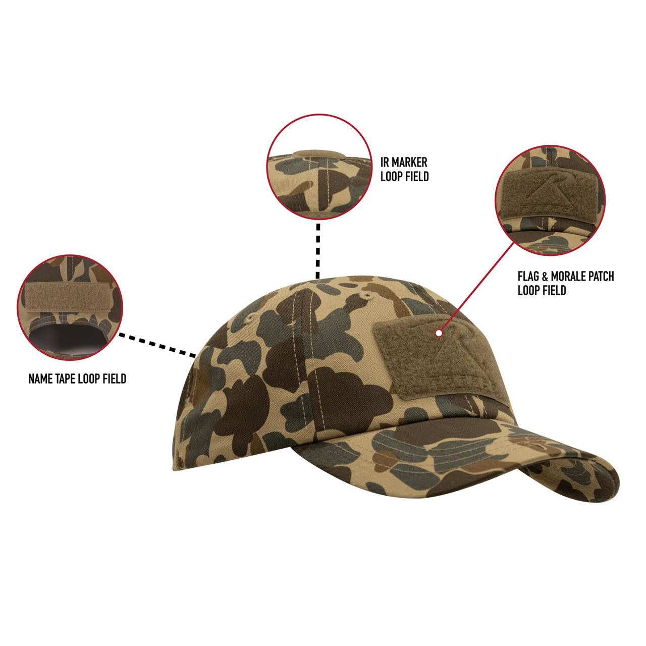 In collaboration with Bear Archery, the revered Fred Bear camouflage pattern comes to life through Rothco’s legendary outdoor apparel and gear, including our Tactical Operator Cap. Each item in the Fred Bear Camouflage collection has been crafted using the iconic Fred Bear camo pattern. www.defenceqstore.com.au