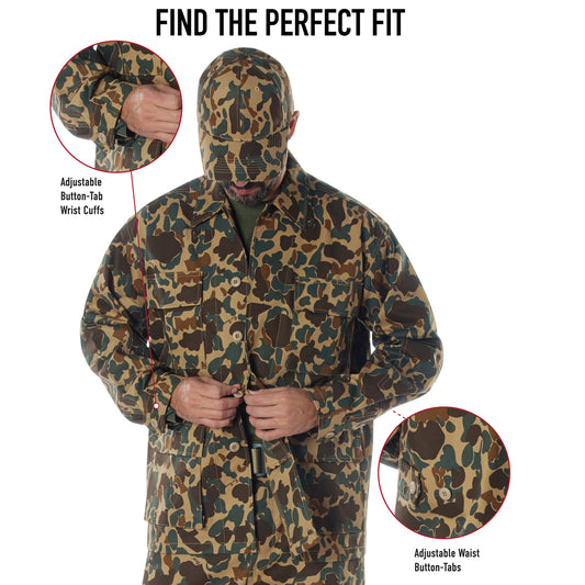 In collaboration with Bear Archery, the revered Fred Bear camouflage pattern comes to life through Rothco’s legendary outdoor apparel and gear, including our BDU Shirt. Each item in the Fred Bear Camouflage collection has been crafted using the iconic Fred Bear camo pattern. www.defenceqstore.com.au