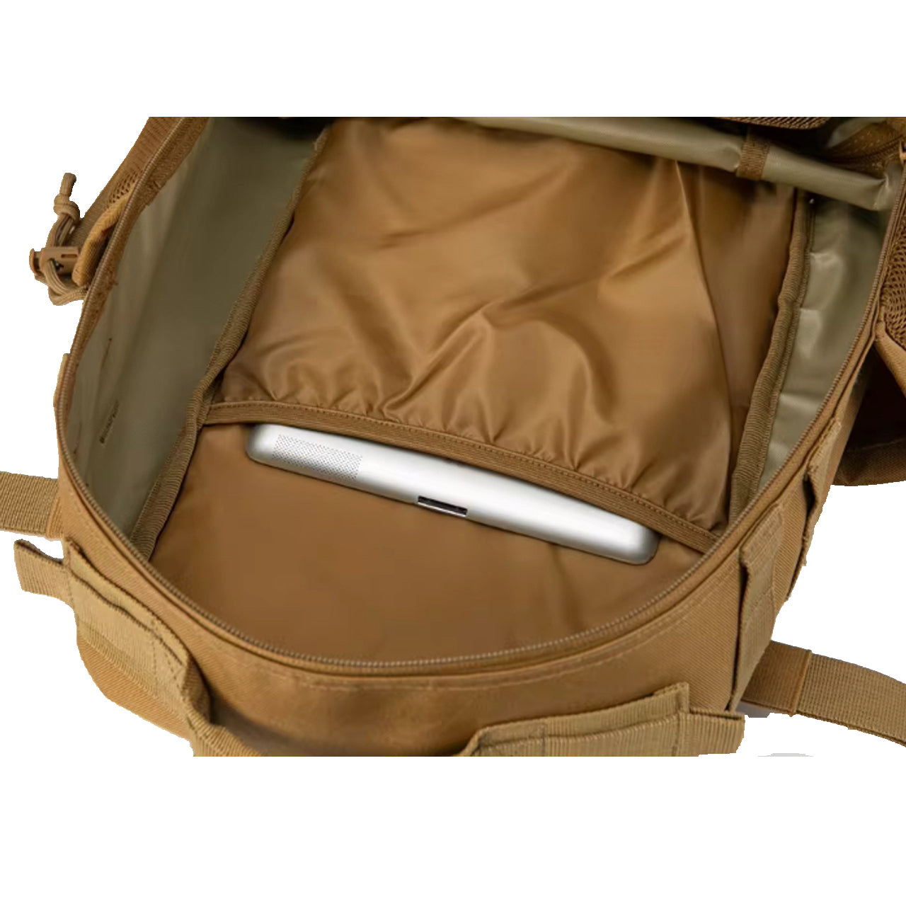 Built for operators who demand tactical precision, this 25-litre MOLLE backpack combines rugged 900D polyester construction with intelligently designed multi-layered storage compartments. www.defenceqstore.com.au