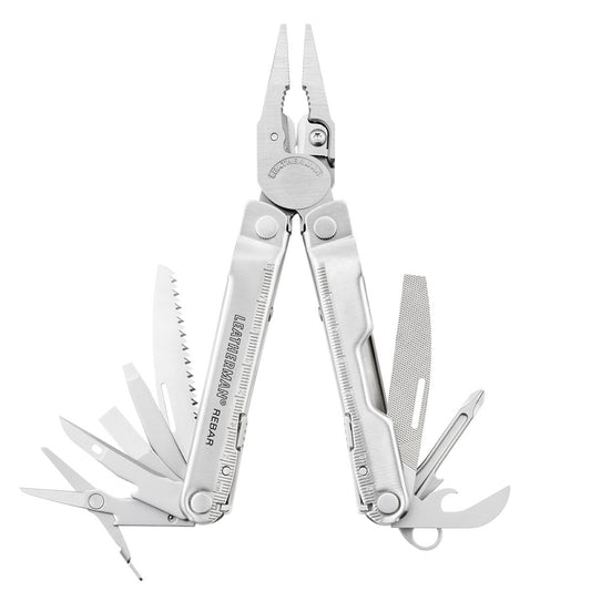 The Knifeless Rebar is perfect for environments and job sites that need a handy set of tools, yet don’t allow for knife blades. Built for tough jobs and the hands that do them, the Knifeless Rebar features scissors instead of a traditional knife blade. Other essential features include a file, screwdrivers, replaceable wire cutters, a saw and more. www.defenceqstore.com.au