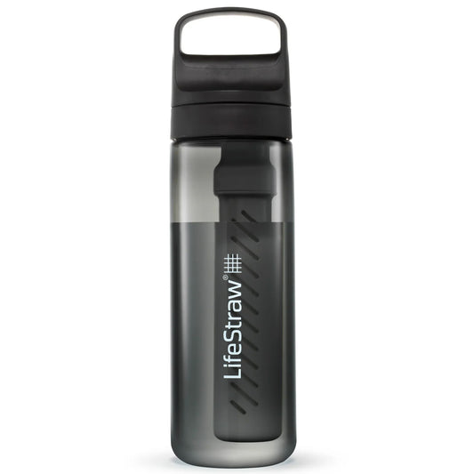 LifeStraw Go Series is the ultimate sidekick for safer, better-tasting water for travel and everyday use. The BPA-free bottle filters out nasties, so you can fill up from airport bathrooms, a tap in Mexico, or a gas station while road-tripping. The advanced 2-stage filter improves taste and protects against bacteria, parasites, microplastics, chlorine, silt, sand, and cloudiness. For every purchase, a child in need receives to safe drinking water for a year. www.defenceqstore.com.au
