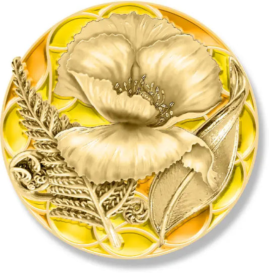 Inscribed with sensational artwork from Adriana Seserko, this limited edition Badge from Poppy Mpressions Brothers in Arms collection creates a beautiful remembrance piece for anyone. www.defenceqstore.com.au