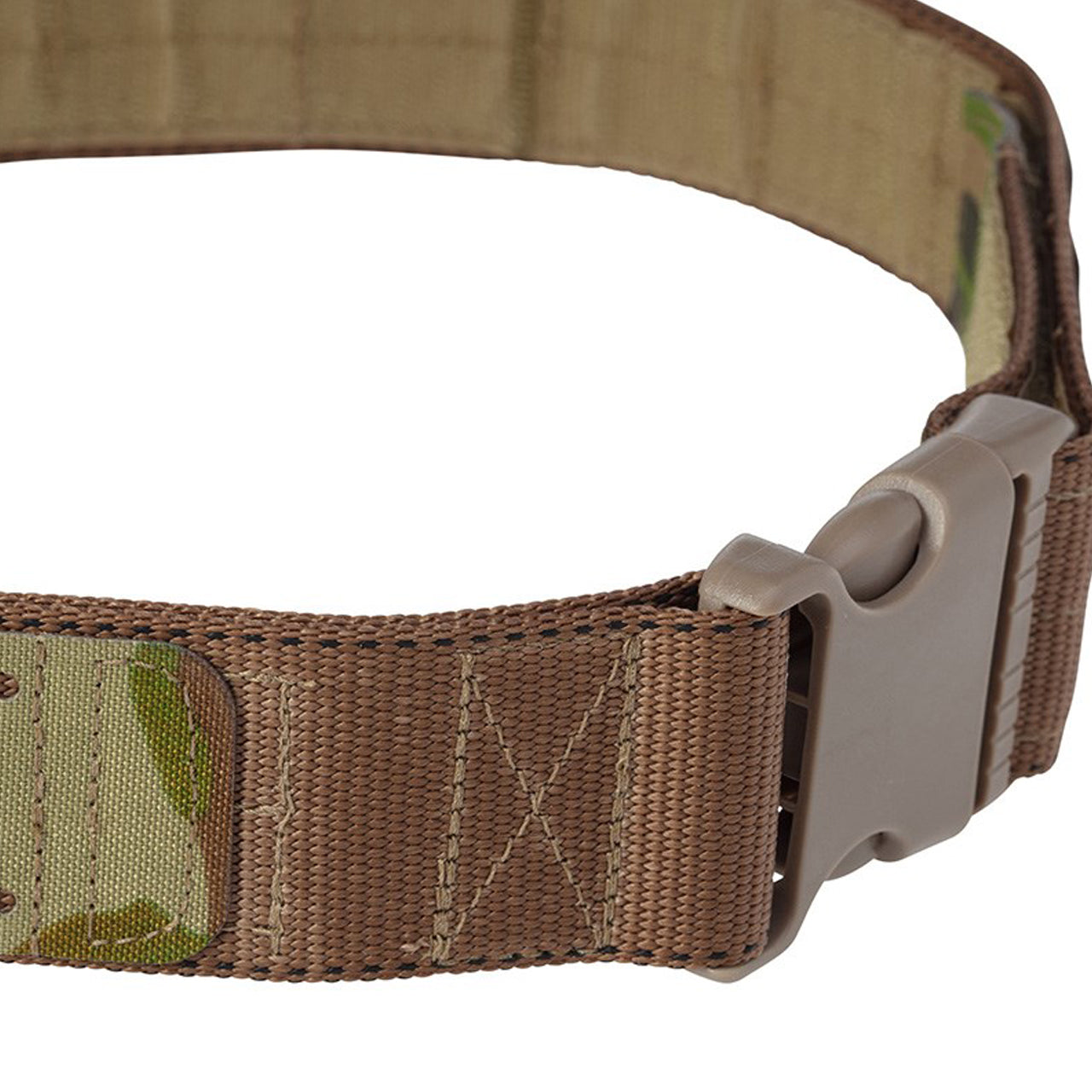 Designed for close-quarter operations, this robust Low Profile Operator Belt is designed to keep up with the toughest missions. Crafted from highly durable 38mm TY13 resin-coated webbing, the belt features a Mil-Spec 45mm side release buckle and is available in various sizes. www.defenceqstore.com.au