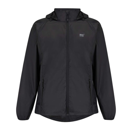 This jacket is highly waterproof (10,000mm), highly breathable (8,000gsm) and windproof. It also features back venting, a water repellent YKK® front zip, fully taped seams, concealed adjustable hood, reflective detailing, elasticated cuffs and an adjustable drawcord. www.defenceqstore.com.au