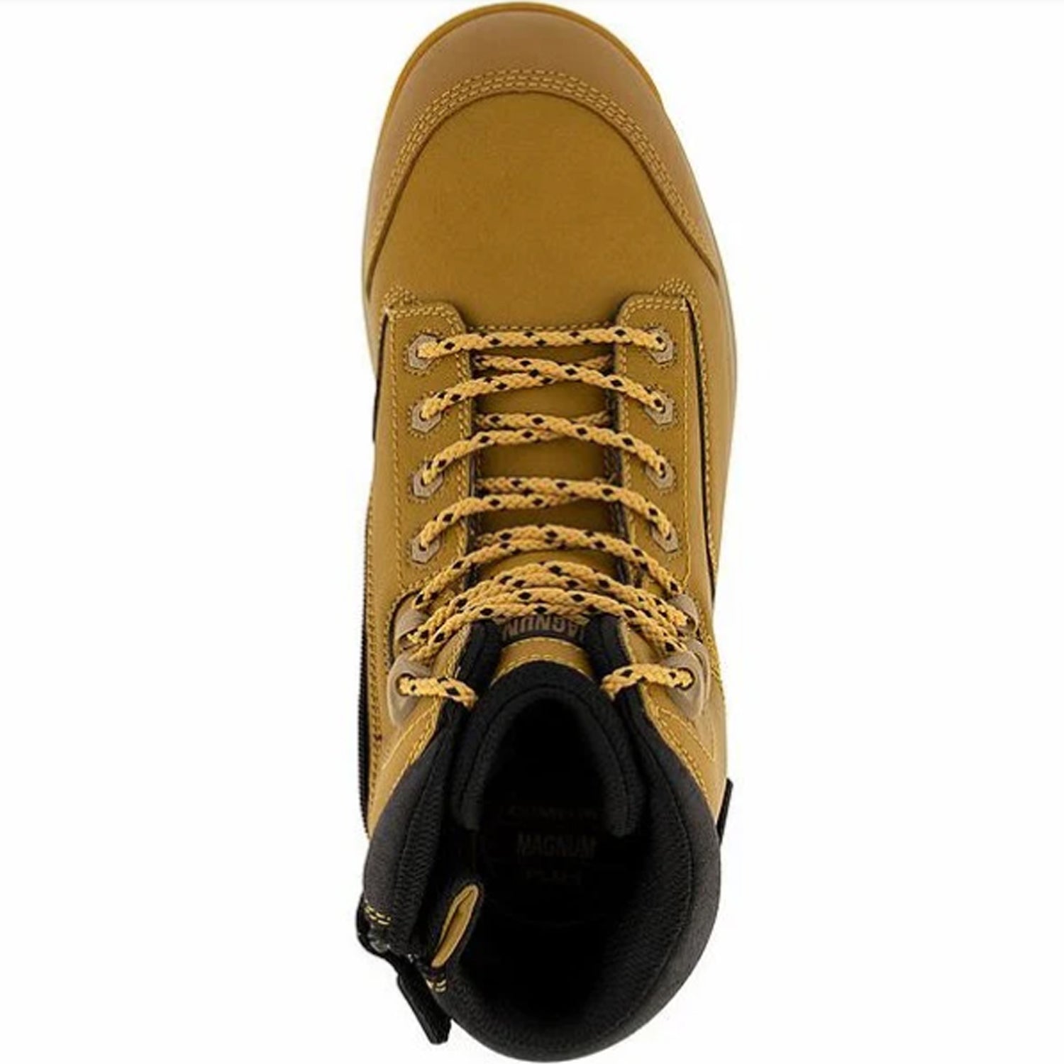 Spend long hours on your feet without discomfort with the Magnum Men's Precision Max Work Boots. These boots offer waterproof, breathable Clarino microfiber uppers and protective composite toes, all crafted with vegan-friendly materials. The fast-wicking lining helps manage moisture, keeping your feet dry and comfortable. www.defenceqstore.com.au