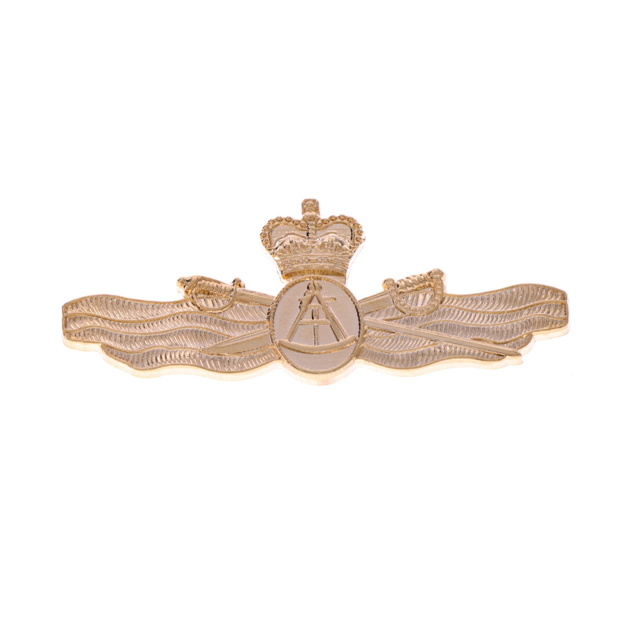 Claim your Maritime Geospatial Officer Gold Badge today! Superbly sized and equipped with two secure butterfly clutch pins, this large badge is a proud symbol of your achievement. www.defenceqstore.com.au