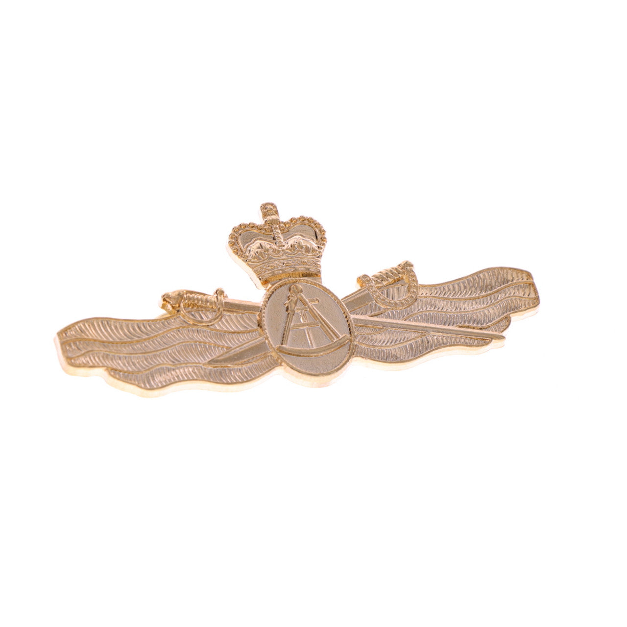 Claim your Maritime Geospatial Officer Gold Badge today! Superbly sized and equipped with two secure butterfly clutch pins, this large badge is a proud symbol of your achievement. www.defenceqstore.com.au