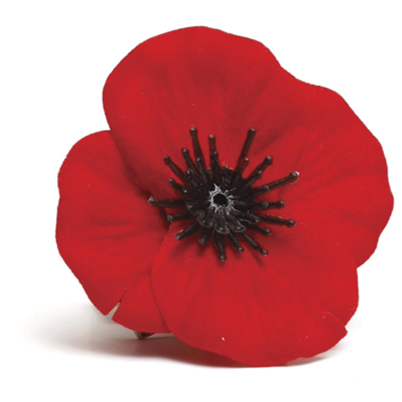 This traditional material poppy is worn by Australians from every walk of life displaying pride in honouring the Anzac spirit, remembering the sacrifices of those who have fought and fallen and recognizing the efforts of our past and present troops whether they have served in Australia or abroad. The material used is a polyester fabric. www.defenceqstore.com.au