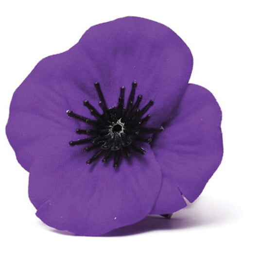 Wear your Purple Poppy Fabric Badge and show your appreciation for the service and sacrifice of all animals in war. www.defenceqstore.com.au