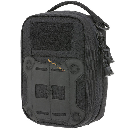 The FRP First Response Pouch is an updated interpretation of the traditional blow-out medical pouch. It has an interior paracord adjuster used to set the angle of opening for the main compartment. The inside is equipped with elastic straps and pockets for organizing first aid essentials. www.defenceqstore.com.au