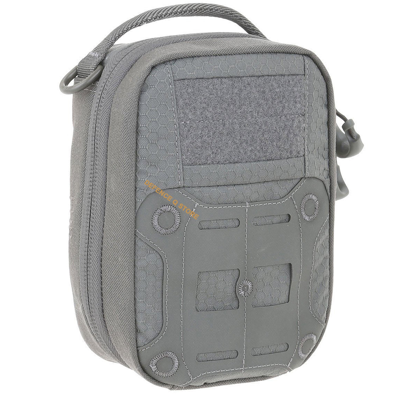 The FRP First Response Pouch is an updated interpretation of the traditional blow-out medical pouch. It has an interior paracord adjuster used to set the angle of opening for the main compartment. The inside is equipped with elastic straps and pockets for organizing first aid essentials. www.defenceqstore.com.au