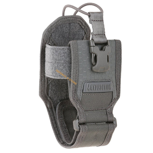The RDP Radio Pouch has adjustable side and bottom hook & loop straps to fit a wide range of radio sizes. An adjustable top bungee retention with durable buckle keeps the radio secure. www.defenceqstore.com.au