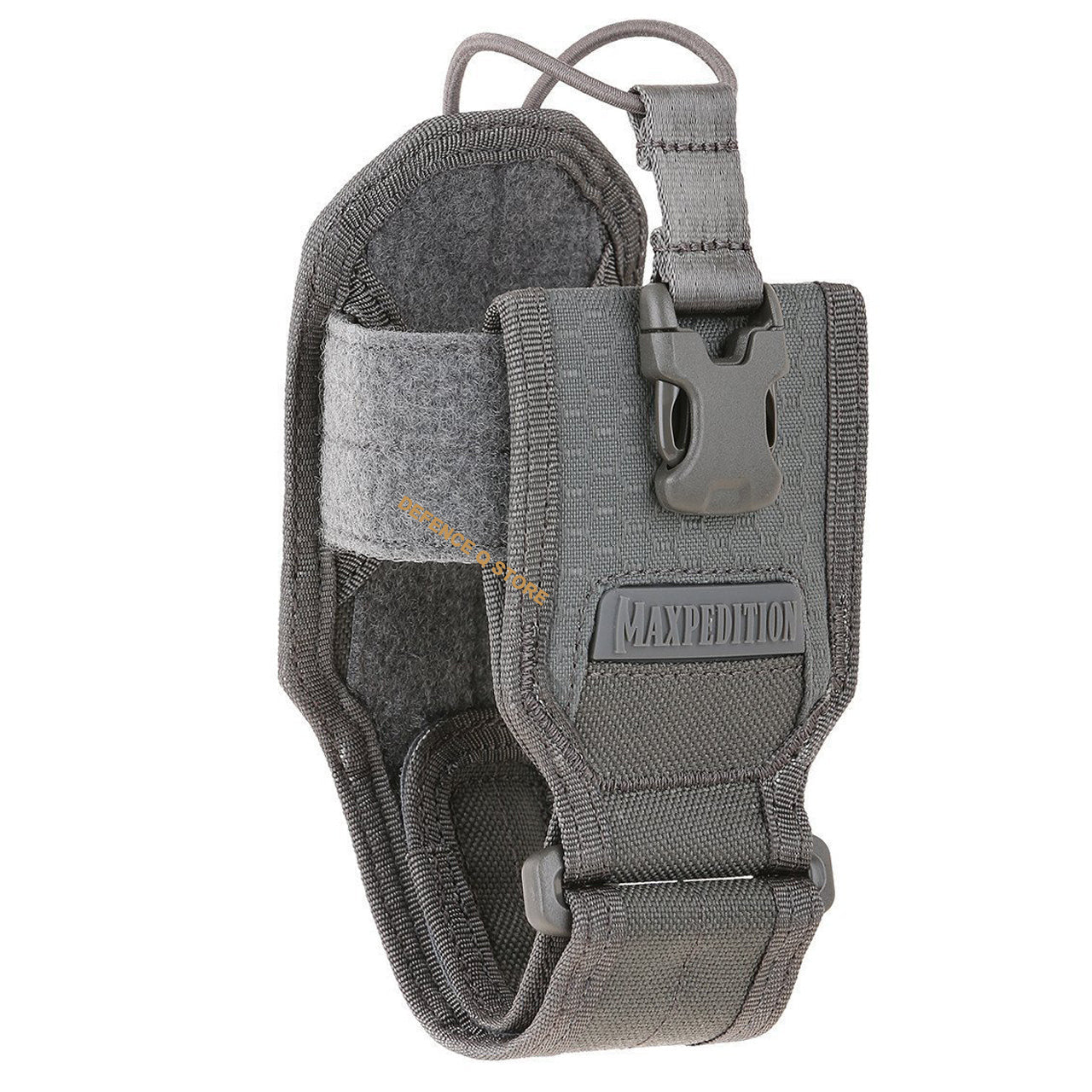 The RDP Radio Pouch has adjustable side and bottom hook &amp; loop straps to fit a wide range of radio sizes. An adjustable top bungee retention with durable buckle keeps the radio secure. www.defenceqstore.com.au