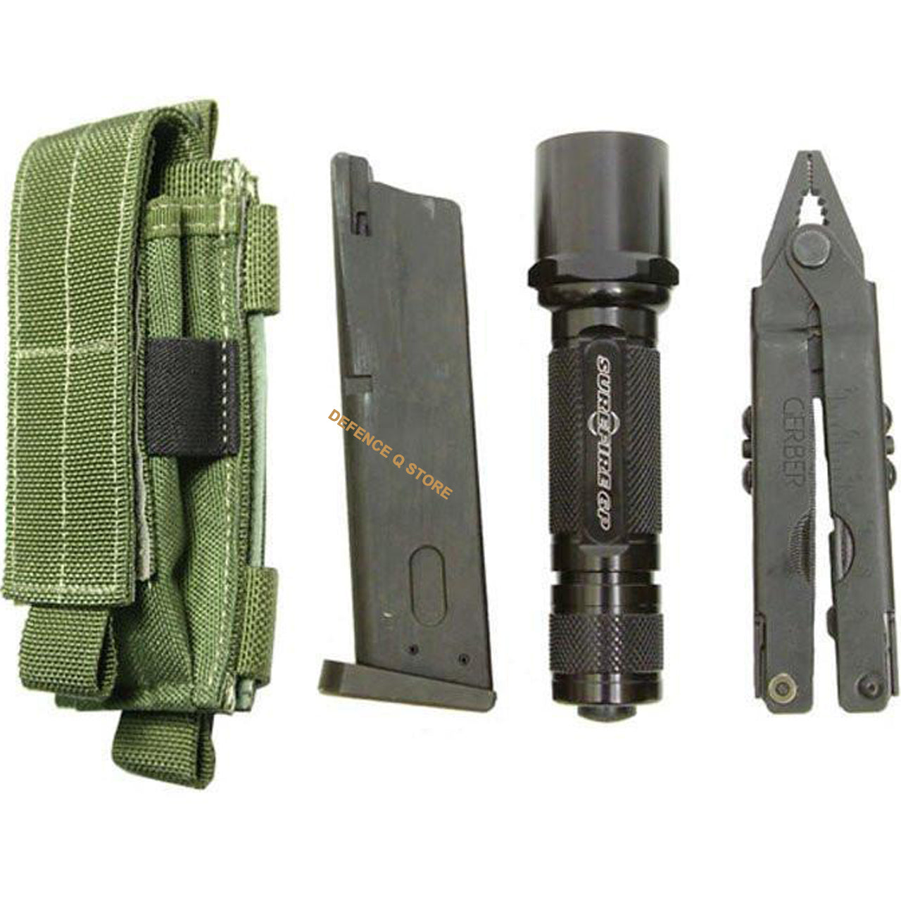 The length of sheath lids (both Single Sheath and&nbsp;Double Sheath) are adjustable with internal Velcro attachments for longer items or are completely removable for those who want the quickest access. www.defenceqstore.com.au