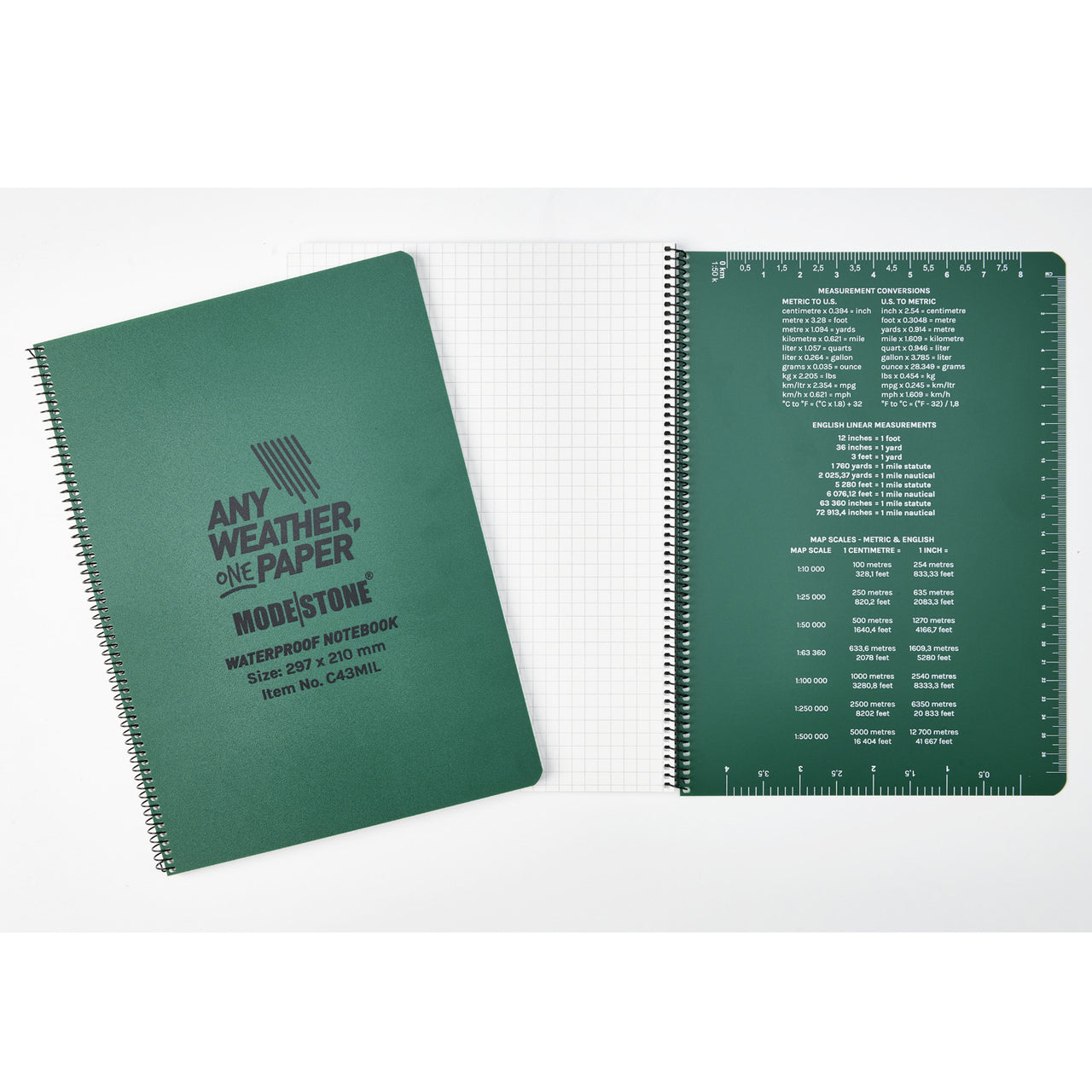 Experience the ultimate solution for your writing needs in the field with the Modestone C42MIL Side Spiral Notepad! Perfect for diagrams and step-by-step instructions, this A4-sized notebook will be a valuable tool for officers in the HQ tent. Quickly access important notes and deliver powerful briefings to your troops with this all-weather notebook. www.defenceqstore.com.au