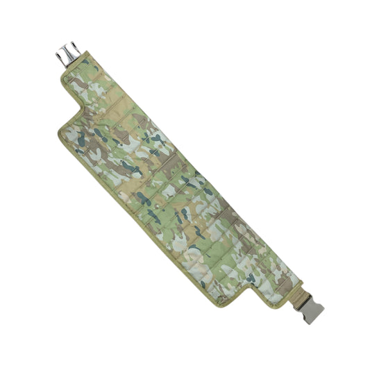 Engineered from robust 900D fabric, the Tactical Assault Modular Belt Comforter in AMCU delivers exceptional battlefield comfort with high-density foam padding. Featuring a 50mm adjustable clip, durable webbing, and complete MOLLE compatibility, this versatile belt adapts to your needs with an impressive size range (92-130cm). At just 300g, it combines lightweight efficiency with uncompromising tactical performance. www.defenceqstore.com.au