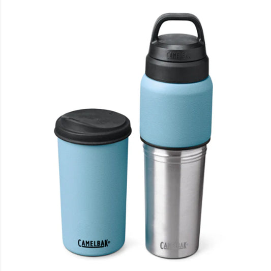 MultiBev is a 2-in-1 vessel that serves as both a water bottle and detachable travel cup for convenience you can carry. Use for coffee in the morning, water throughout the day, and camp-out beers with friends at night. Drink. www.defenceqstore.com.au