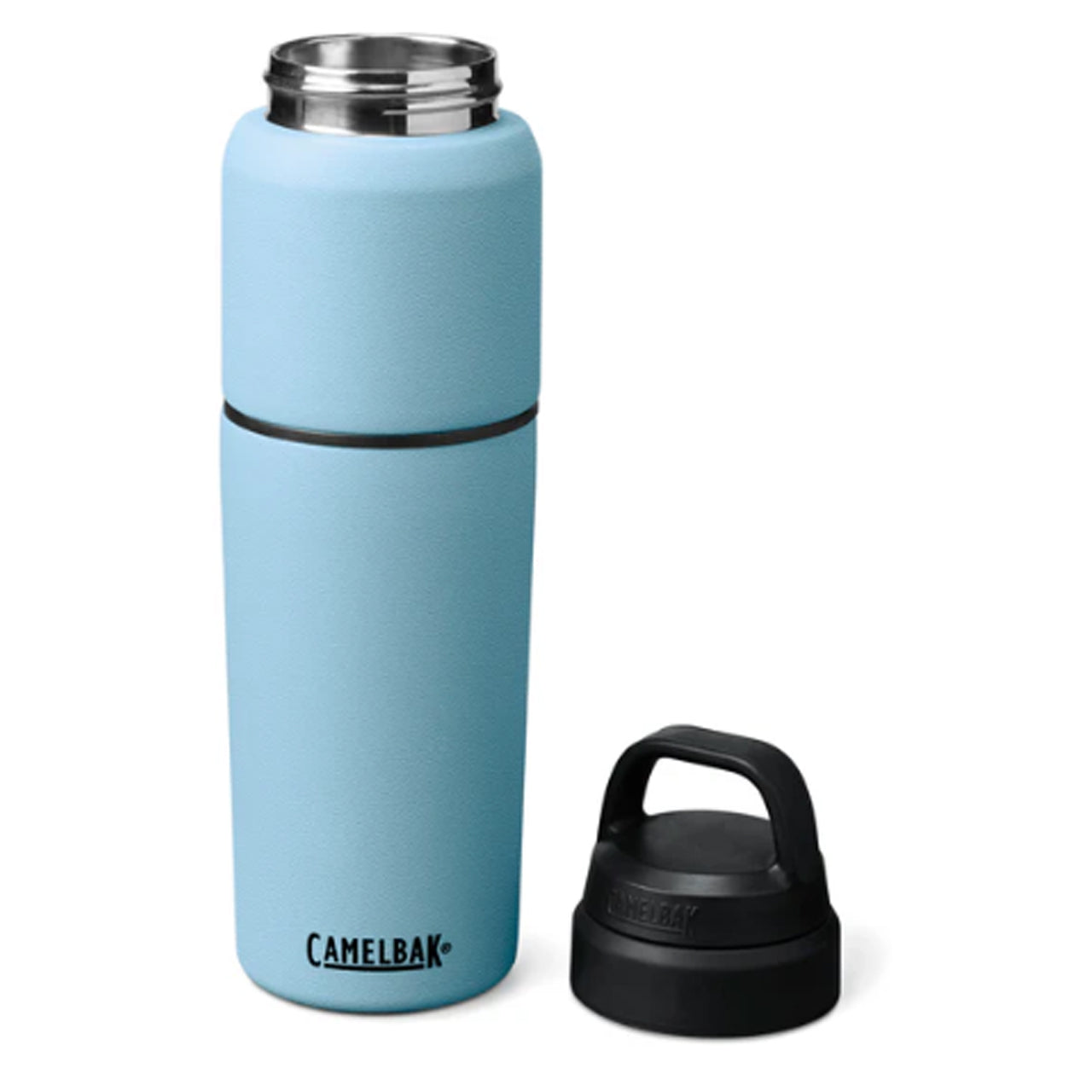 MultiBev is a 2-in-1 vessel that serves as both a water bottle and detachable travel cup for convenience you can carry. Use for coffee in the morning, water throughout the day, and camp-out beers with friends at night. Drink. www.defenceqstore.com.au