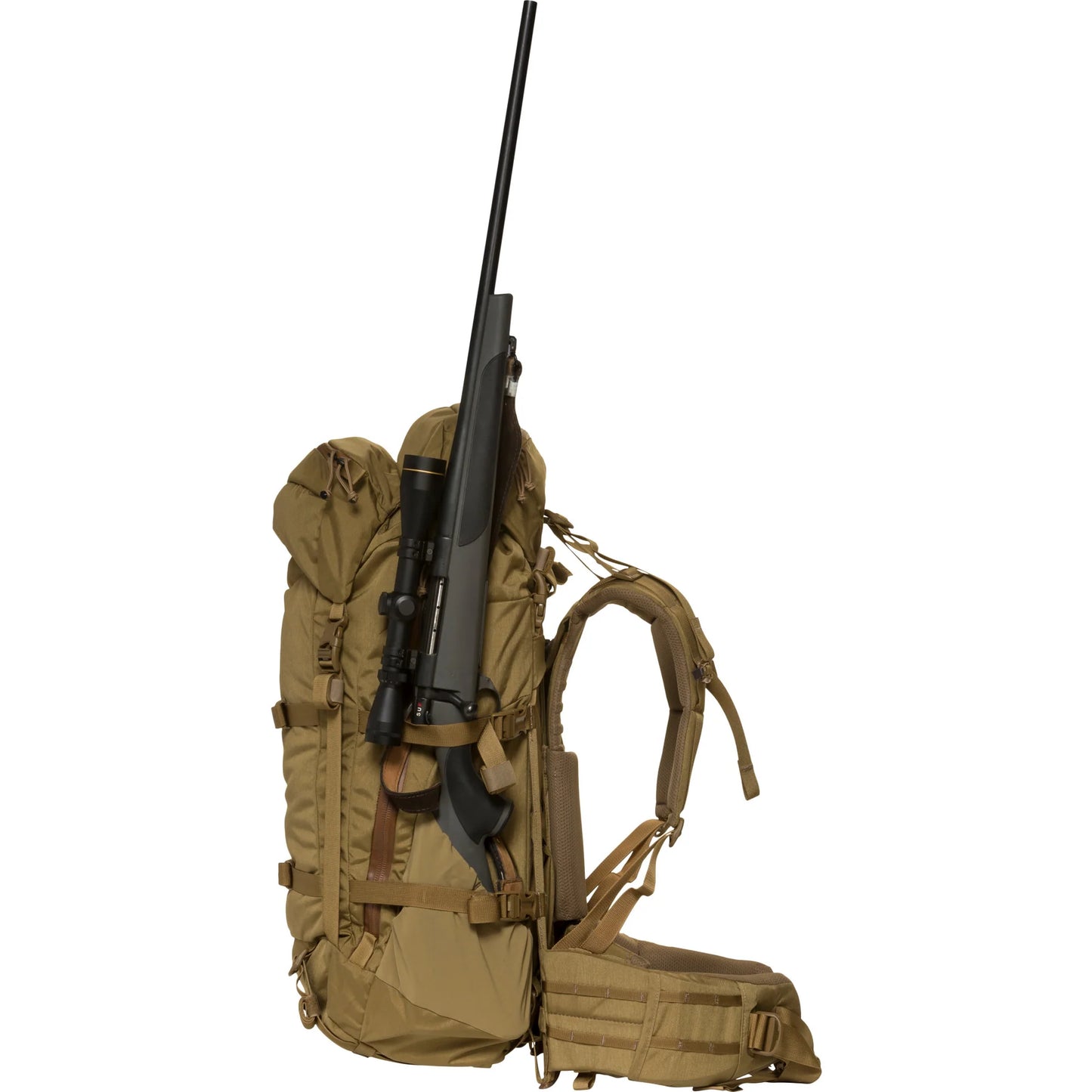 The METCALF is a versatile workhorse with enough volume for a week in the field but compressible enough for an afternoon stalk. Built onto our Guide Light MT™ Frame, the METCALF has ample heavyweight capacity, and the OVERLOAD® feature keeps bag contents clean when packing out game. www.defenceqstore.com.au