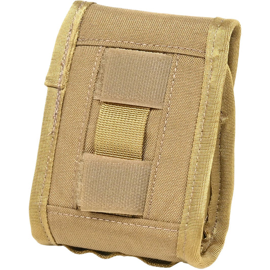 This RANGEFINDER HOLSTER silently cradles your invaluable tool with one-handed operational functionality. When the moment of truth presents itself, count on this holster to perform in any environment. Constructed to contain and deploy a universal rangefinder unit size and securely stay attached to your pack’s shoulder strap or waist belt. www.defenceqstore.com.au