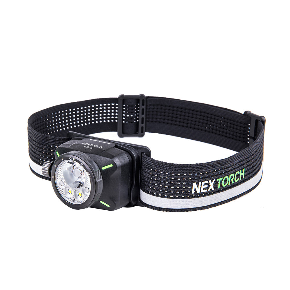 The NEXTORCH eStar is a lightweight, high-performance headlamp engineered for demanding environments.&nbsp;With a dual-beam output of up to 1300 lumens and multiple light modes including spot, flood, red light, and SOS, the eStar ensures optimal visibility in a wide range of tasks—from night trekking to emergency response. www.defenceqstore.com.au