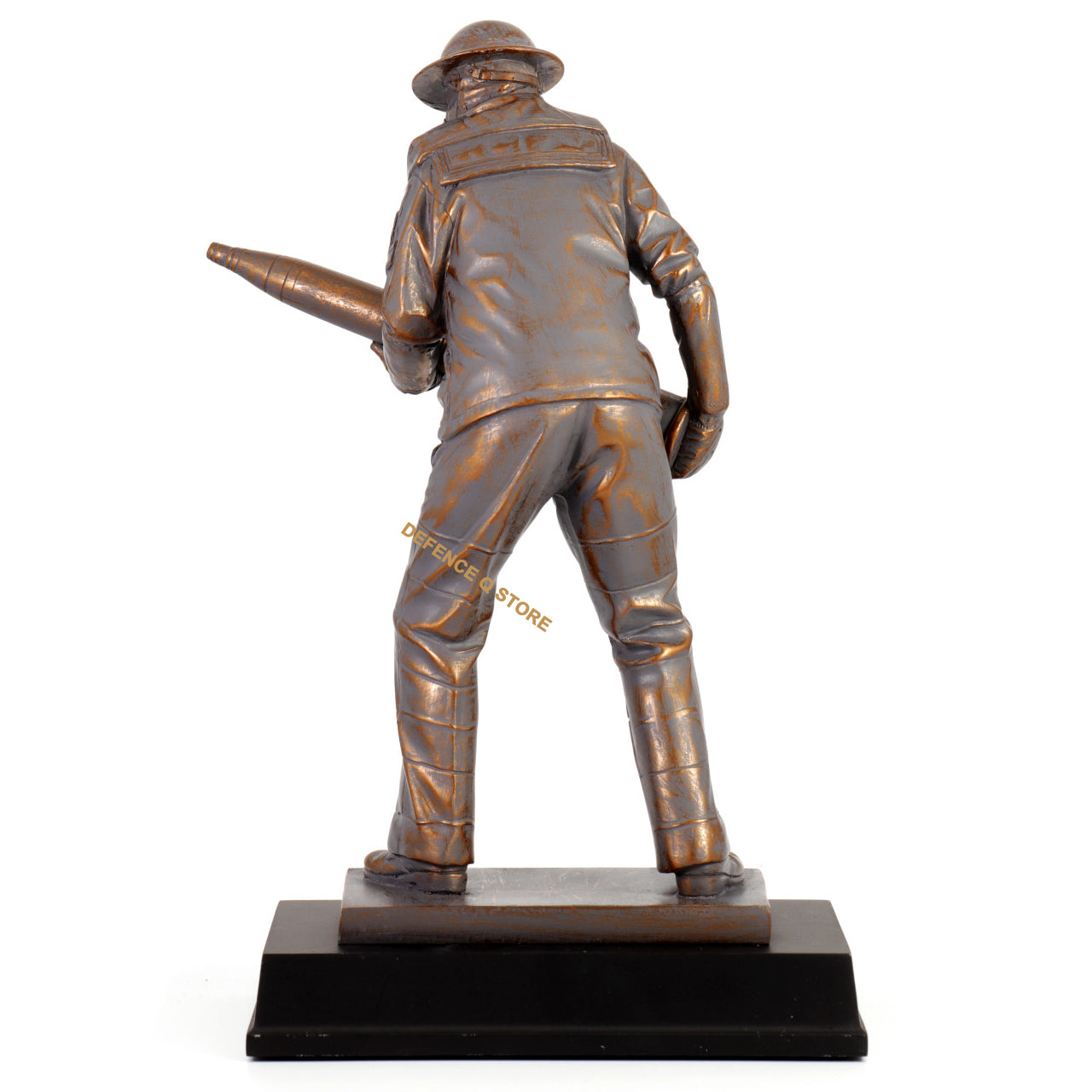 The Limited Edition cold cast bronze figurine is a beautiful and detailed piece that stands at 280mm tall on top of a timber base. This figurine is truly an heirloom to be treasured through the ages. www.defenceqstore.com.au