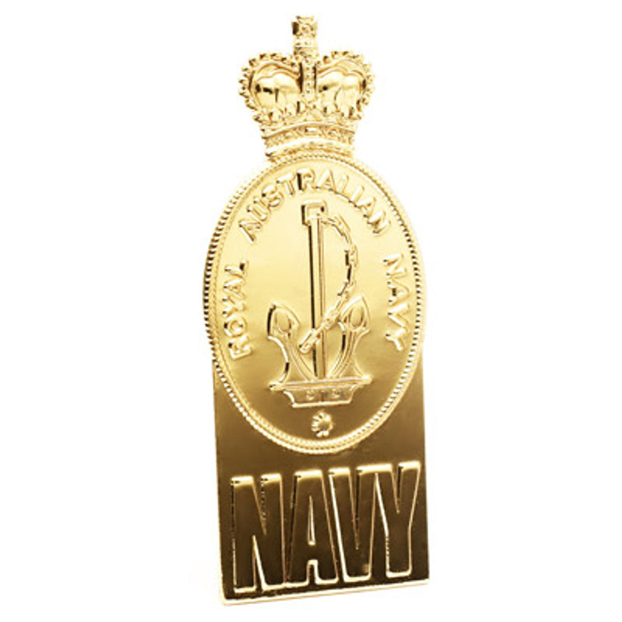 The Quality Navy Hat Badge is now available for order from the military specialists. This exquisite 60mm wide hat badge proudly showcases the Navy crest, making it the ideal accessory for your favourite hat, bag, or even as part of a display. www.defenceqstore.com.au