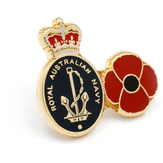 The Rich Enamel-Filled Poppy Badge is a must-have for anyone who wants to pay tribute to the brave individuals who have dedicated their lives to the Royal Australian Navy. This badge is more than just an accessory; it is a symbol of respect and gratitude. www.defenceqstore.com.au