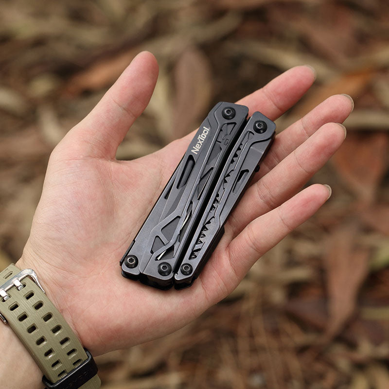 The NexTool Black Knight Multi-Tool is engineered for users who require durability, functionality and reliability in demanding environments. Built with robust stainless steel construction and a tactical black finish, it delivers dependable performance across cutting, gripping and fastening applications. www.defenceqstore.com.au