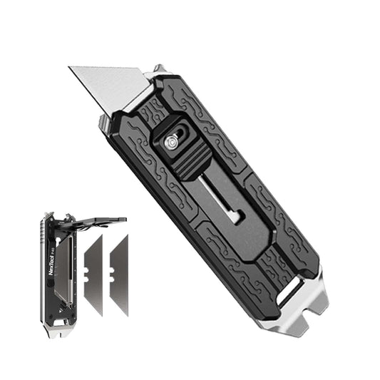 The NexTool Explorer E20 is a compact and practical Manual OTF (Out The Front) multi-tool built for reliability and portability. Designed to deliver essential gripping, cutting and fastening functions in a streamlined folding format, it is suited for everyday carry, outdoor activities and light maintenance work. www.defenceqstore.com.au