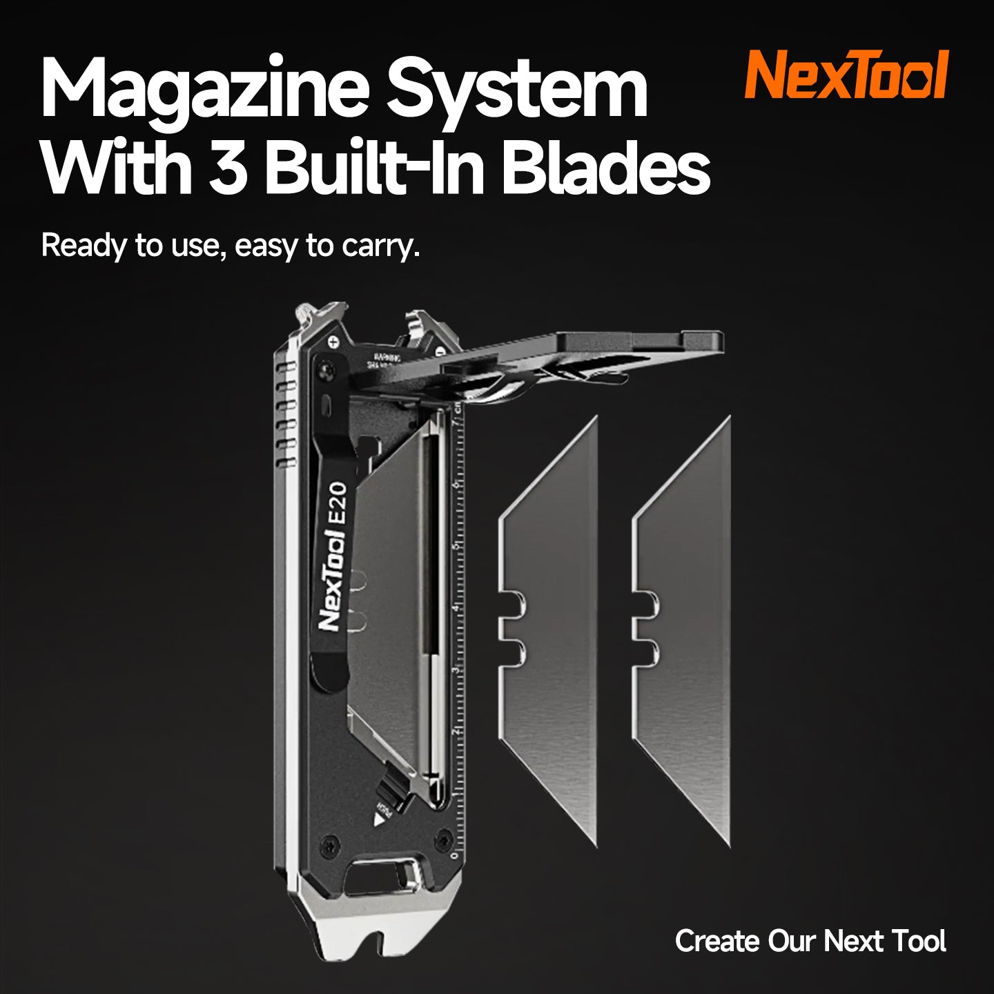 The NexTool Explorer E20 is a compact and practical Manual OTF (Out The Front) multi-tool built for reliability and portability. Designed to deliver essential gripping, cutting and fastening functions in a streamlined folding format, it is suited for everyday carry, outdoor activities and light maintenance work. www.defenceqstore.com.au