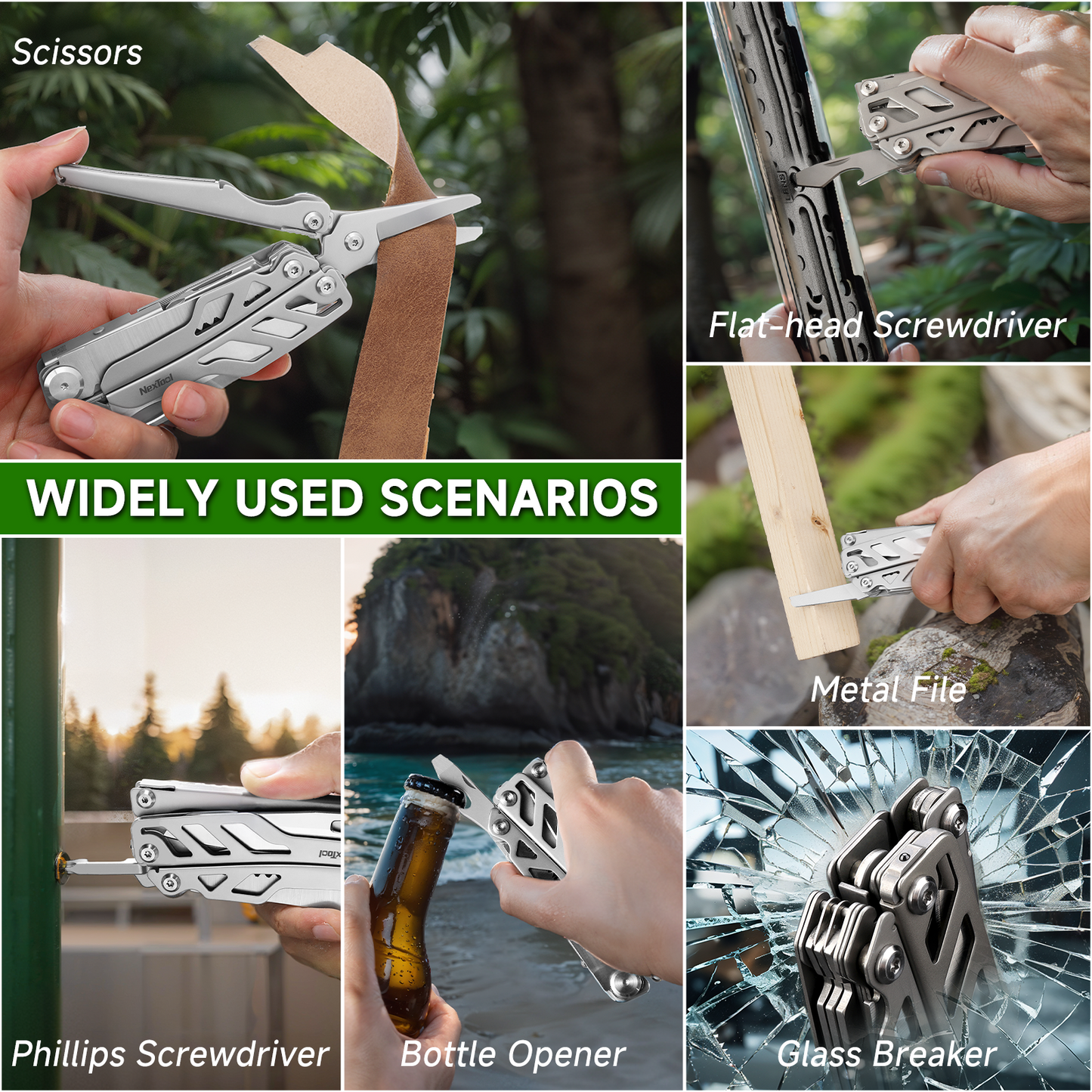 The NexTool Flagship Max is engineered as a professional-grade multi-tool built for demanding environments. Designed to consolidate essential repair and cutting tools into one compact unit, it delivers strength, reliability and versatility for everyday carry, outdoor use, trade work and emergency kits. www.defenceqstore.com.au