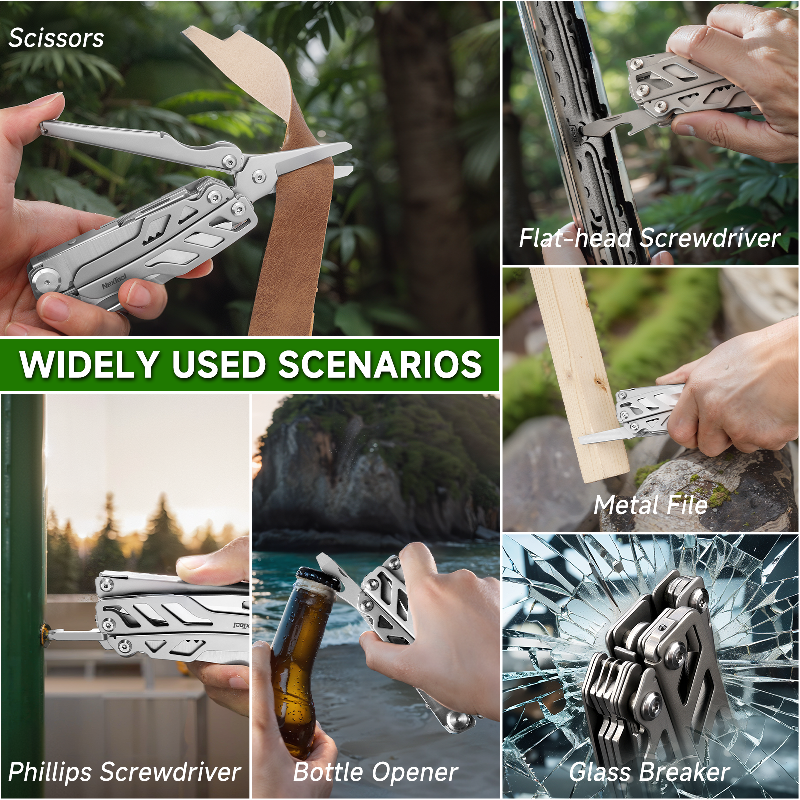The NexTool Flagship Max is engineered as a professional-grade multi-tool built for demanding environments. Designed to consolidate essential repair and cutting tools into one compact unit, it delivers strength, reliability and versatility for everyday carry, outdoor use, trade work and emergency kits. www.defenceqstore.com.au