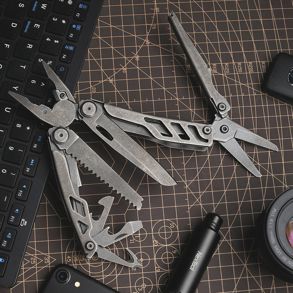 The NexTool Flagship Pro is a refined and heavy-duty multi-tool engineered for professional and everyday use. Designed for strength, precision and reliability, it combines essential cutting, gripping and fastening tools into a durable folding platform suitable for fieldwork, outdoor use and workshop tasks. www.defenceqstore.com.au