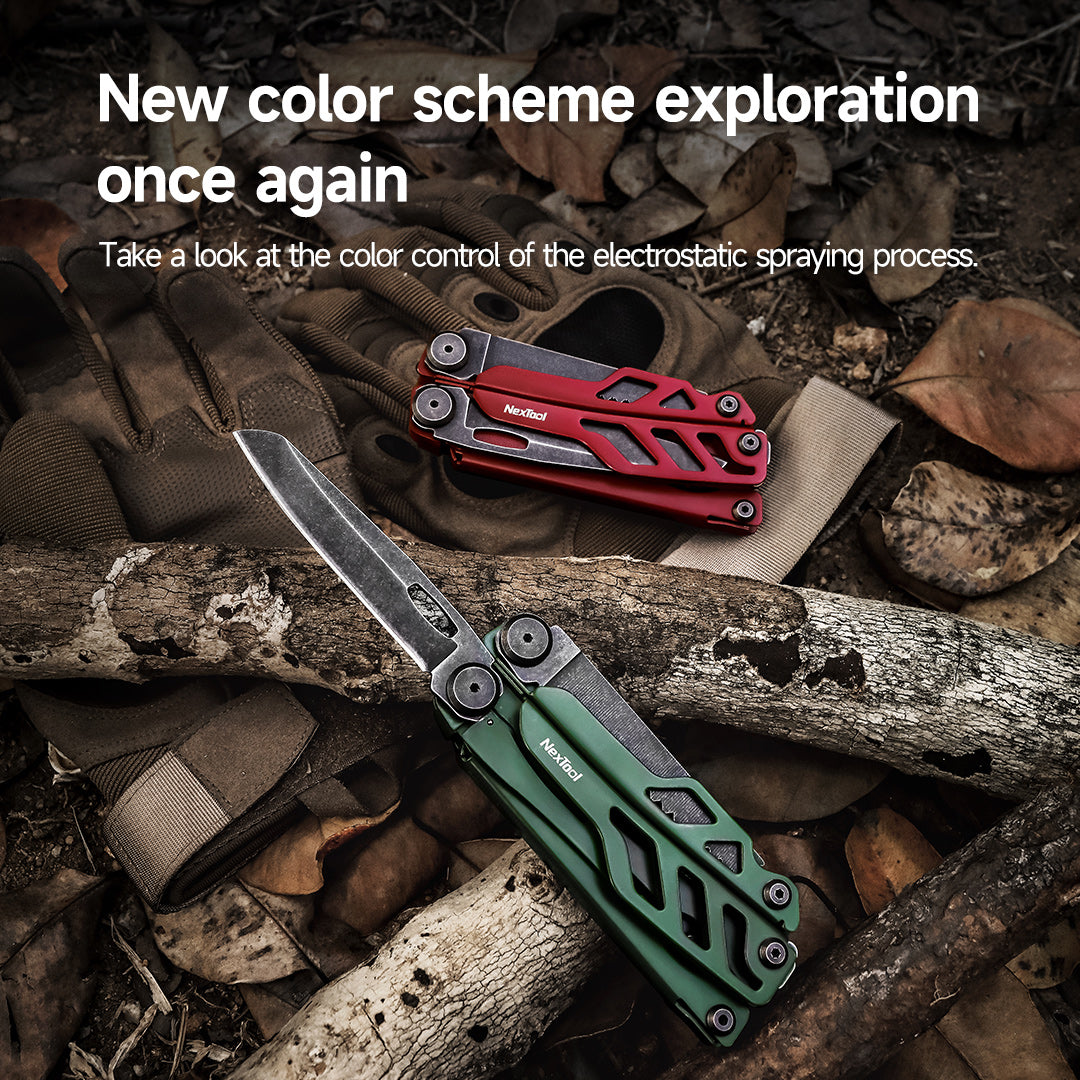 The NexTool Flagship Pro is a refined and heavy-duty multi-tool engineered for professional and everyday use. Designed for strength, precision and reliability, it combines essential cutting, gripping and fastening tools into a durable folding platform suitable for fieldwork, outdoor use and workshop tasks. www.defenceqstore.com.au