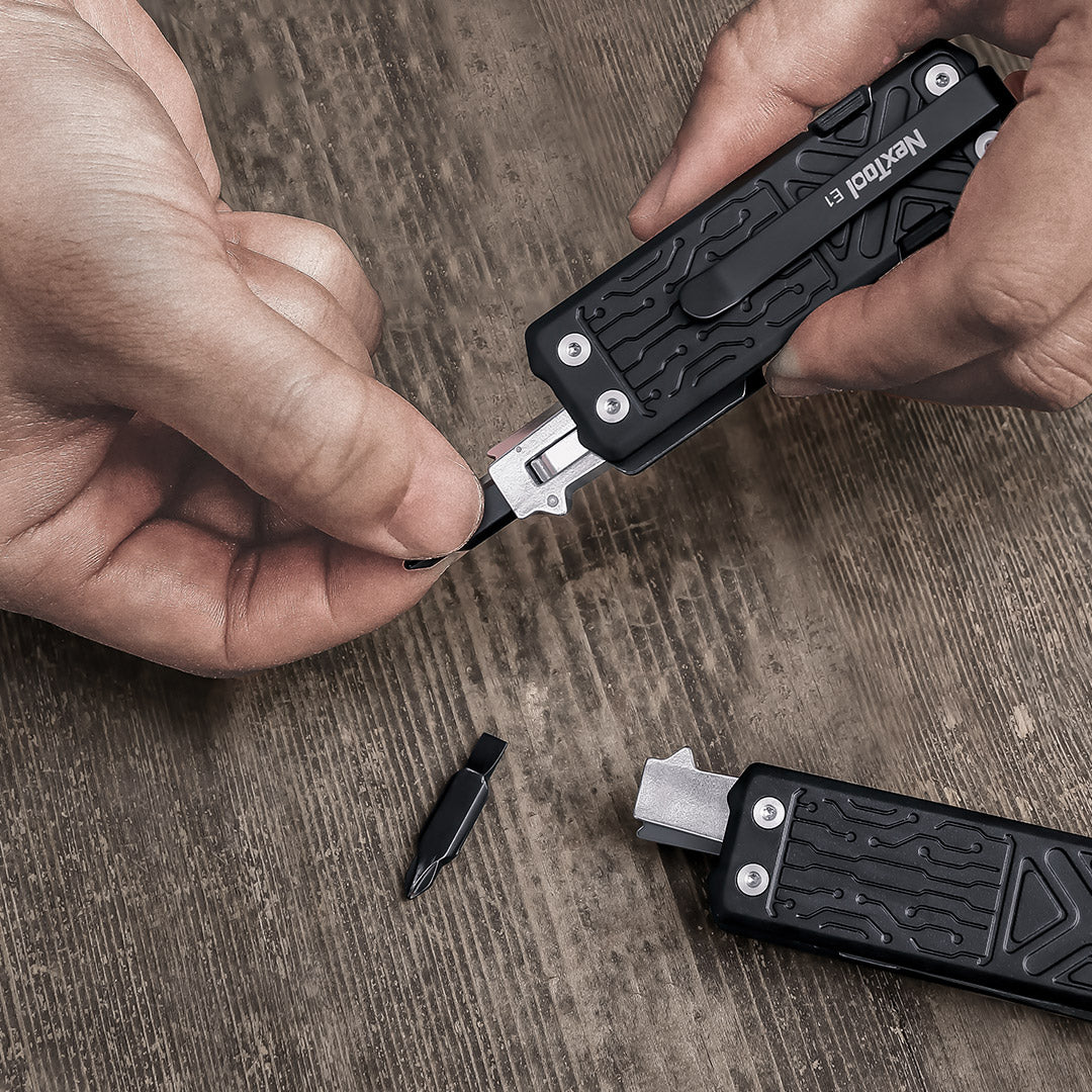 The NexTool Pocket Tool E1 is engineered as a minimalist everyday carry solution for users who require compact functionality without bulk. Designed for portability and quick deployment, the E1 integrates essential tools into a slim stainless steel format suitable for pocket, keychain or kit carry. www.defenceqstore.com.au