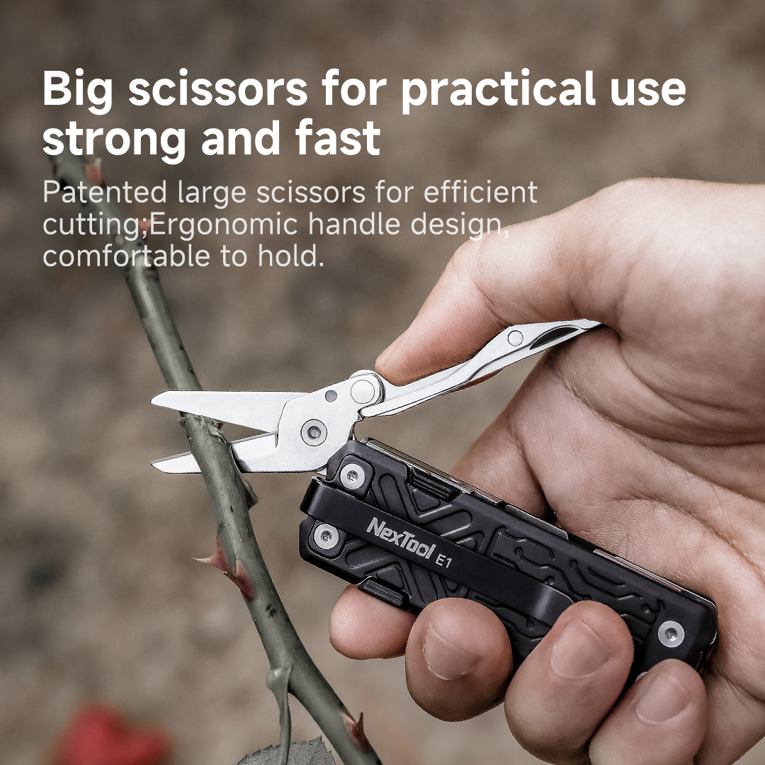 The NexTool Pocket Tool E1 is engineered as a minimalist everyday carry solution for users who require compact functionality without bulk. Designed for portability and quick deployment, the E1 integrates essential tools into a slim stainless steel format suitable for pocket, keychain or kit carry. www.defenceqstore.com.au