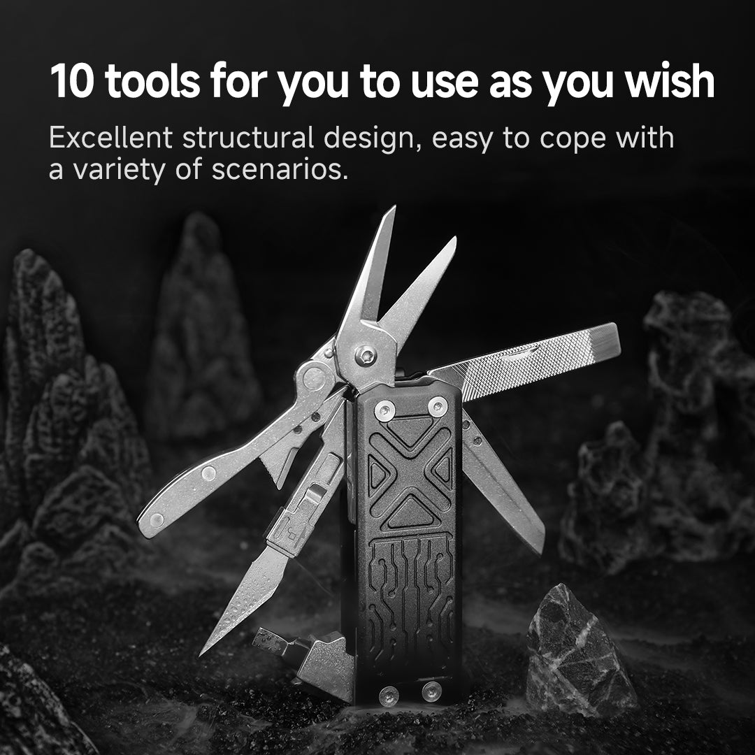 The NexTool Pocket Tool E1 is engineered as a minimalist everyday carry solution for users who require compact functionality without bulk. Designed for portability and quick deployment, the E1 integrates essential tools into a slim stainless steel format suitable for pocket, keychain or kit carry. www.defenceqstore.com.au
