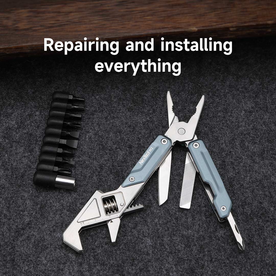 The NexTool Light Wrench W2 is engineered as a lightweight and compact fastening tool built for portability without sacrificing performance. Designed with a precision adjustable jaw mechanism, it provides secure grip across a range of fastener sizes while maintaining a slim profile suitable for carry kits and small tool setups. www.defenceqstore.com.au