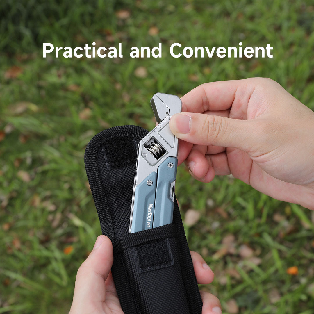 The NexTool Light Wrench W2 is engineered as a lightweight and compact fastening tool built for portability without sacrificing performance. Designed with a precision adjustable jaw mechanism, it provides secure grip across a range of fastener sizes while maintaining a slim profile suitable for carry kits and small tool setups. www.defenceqstore.com.au
