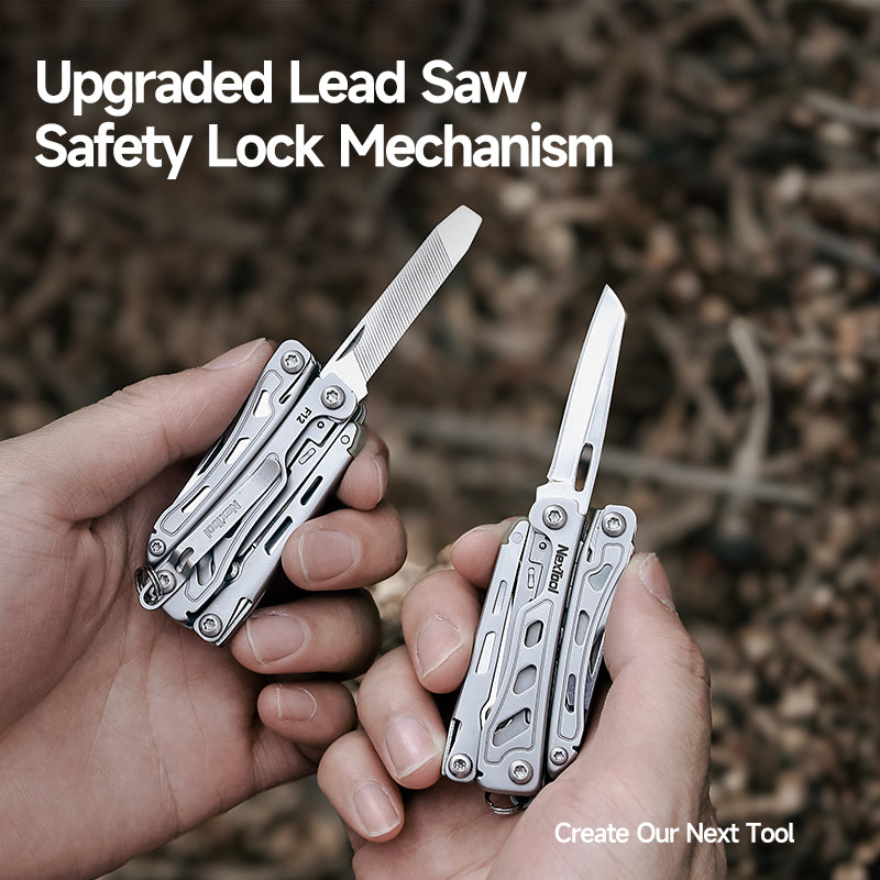 The NexTool Mini Flagship F12 is engineered as a compact yet capable multi-tool built for everyday utility, outdoor use and light maintenance tasks. Designed to provide essential gripping, cutting and fastening tools in a streamlined format, the F12 offers practical functionality without excess bulk. www.defenceqstore.com.au