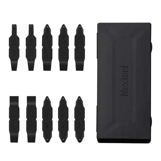 The NexTool Bit Kit AS2 is engineered to enhance the versatility of compatible NexTool multi-tools equipped with a bit driver interface. Designed for durability and precision, the AS2 set provides a range of commonly used driver bits in a compact and organised storage format. www.defenceqstore.com.au