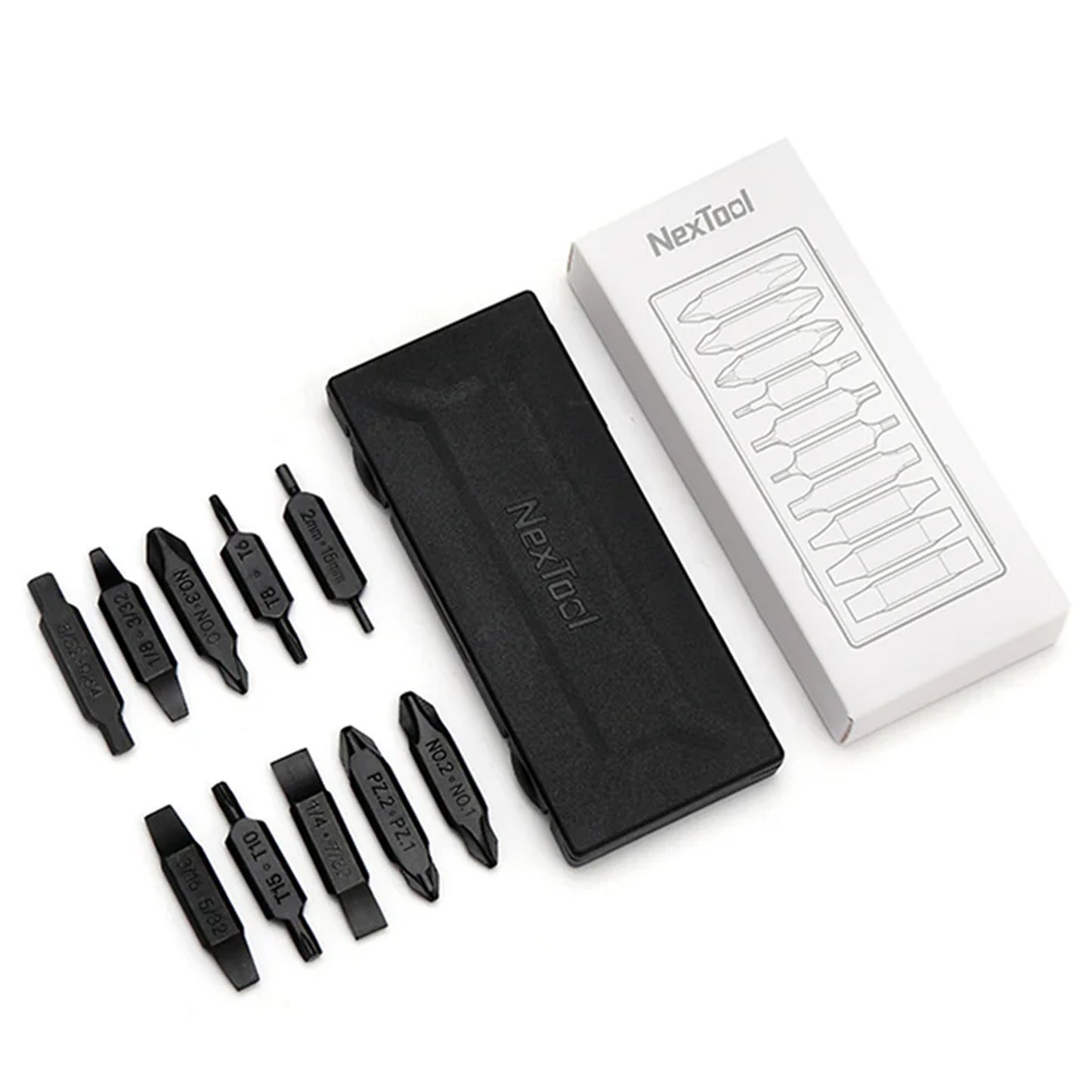 The NexTool Bit Kit is designed to expand the fastening capability of compatible NexTool multi-tools equipped with a bit driver interface. Built for durability and precision, this kit provides a range of commonly used driver bits in a compact and portable format. www.defenceqstore.com.au