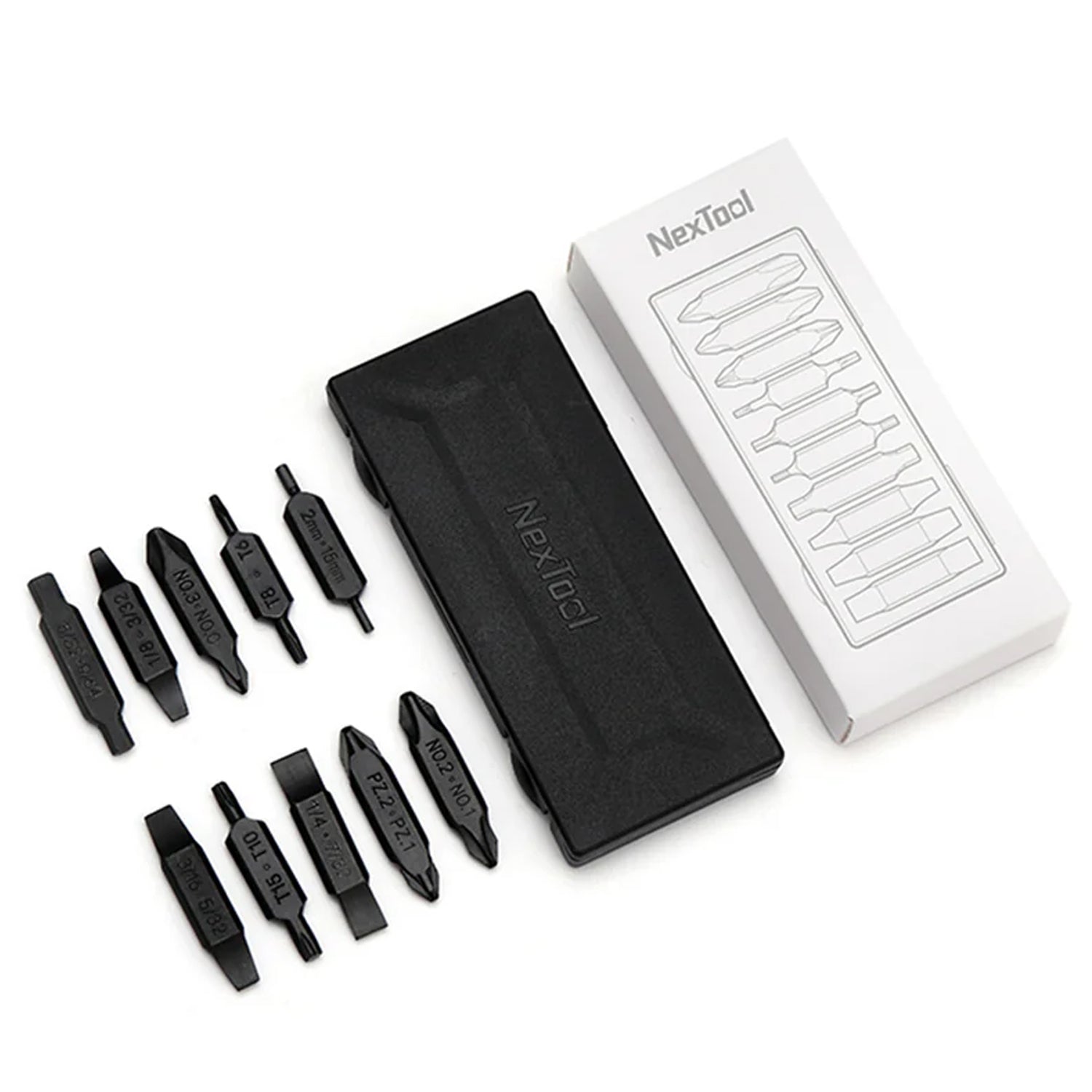 The NexTool Bit Kit is designed to expand the fastening capability of compatible NexTool multi-tools equipped with a bit driver interface. Built for durability and precision, this kit provides a range of commonly used driver bits in a compact and portable format. www.defenceqstore.com.au
