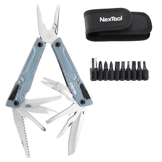 The NexTool Sailor Multi-Tool is a compact, practical solution designed for everyday utility, outdoor tasks and light maintenance work. Built with durable stainless steel construction, it combines essential tools into a portable folding format without unnecessary bulk. www.defenceqstore.com.au