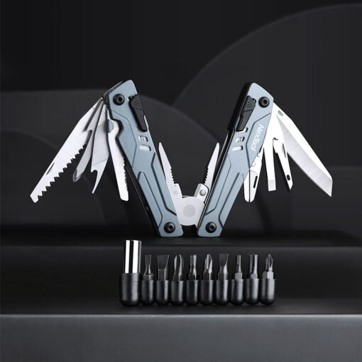 The NexTool Sailor Multi-Tool is a compact, practical solution designed for everyday utility, outdoor tasks and light maintenance work. Built with durable stainless steel construction, it combines essential tools into a portable folding format without unnecessary bulk. www.defenceqstore.com.au